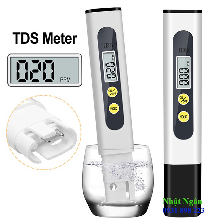 Bút kiểm tra nước sạch TDS, bút đo độ sạch của nước chính xác cao