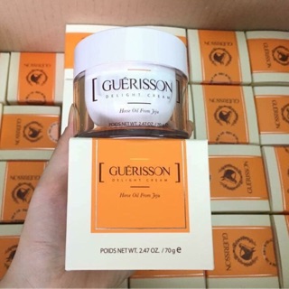 Kem dưỡng da dầu ngựa dành cho da dầu, da hỗn hợp Guerisson Delight Cream Horse Oil from Jeju 70g