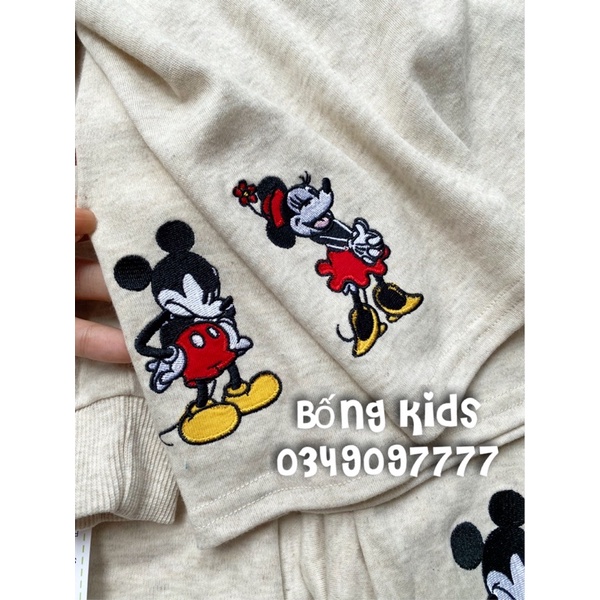 Bộ Thu Bé Trai &amp; Bé Gái Minnie&amp;Mickey Be Cát Delta