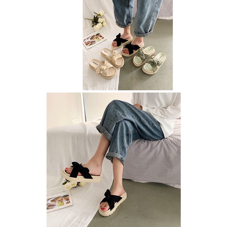 Dép Sandal Đế Dày Mềm Mại Thời Trang Mùa Hè Cho Nữ