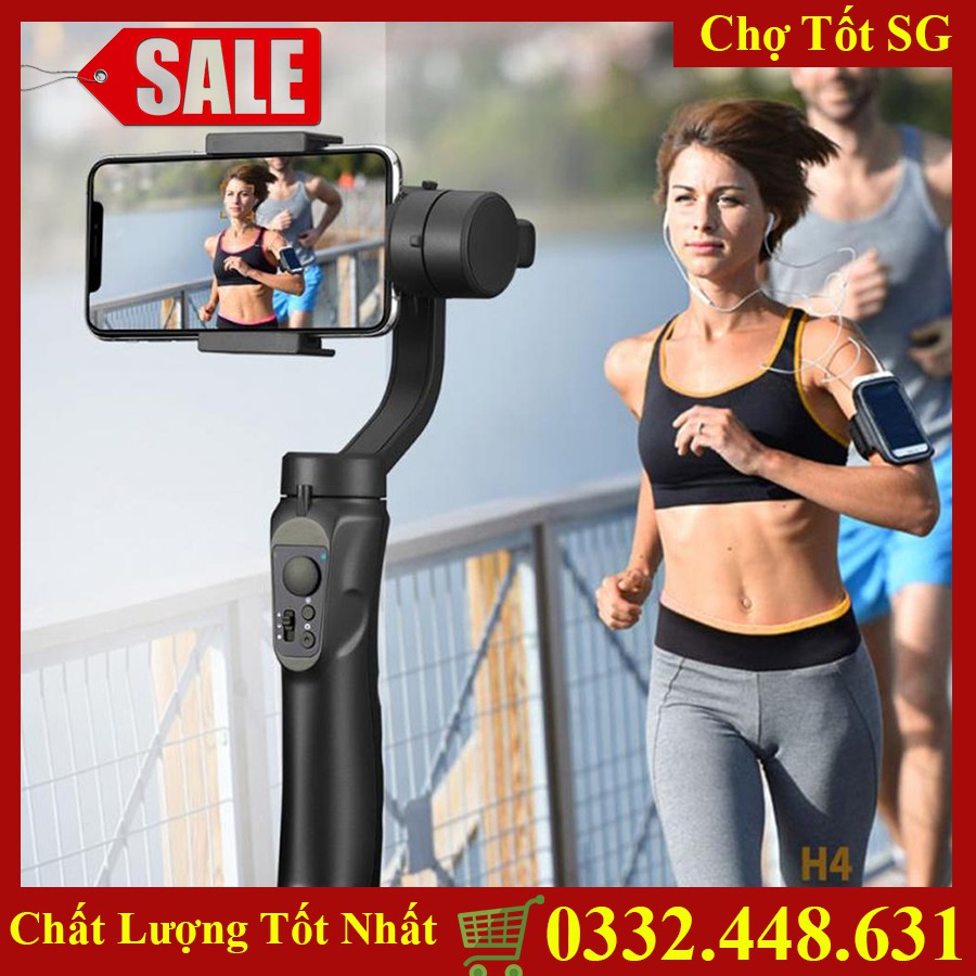 ✔️ Tay Cầm Chống Rung 3 Trục Cho Điện Thoại Kedebao H4, Hỗ Trợ Quay Phim, Chụp Ảnh Chuyên Nghiệp [Bảo Hành 1 Đổi 1]