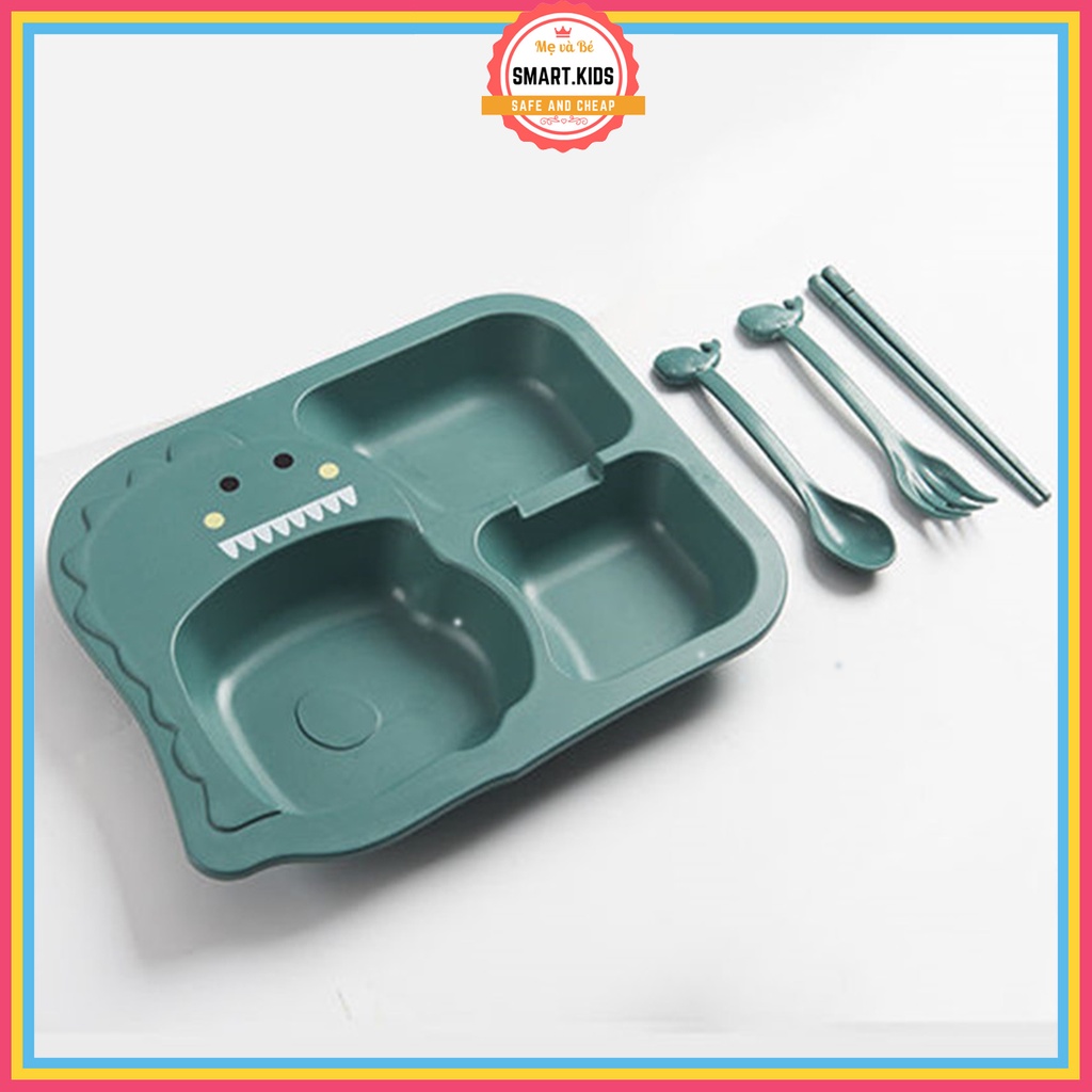 Khay đựng thức ăn cho bé, khuôn cơm cho bé cao cấp hình thù siêu dễ thương