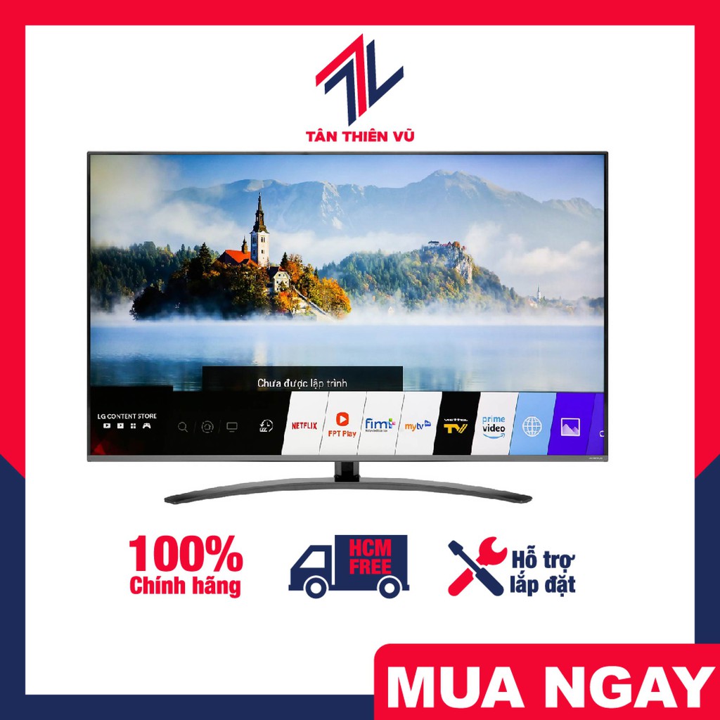 [MIỄN PHÍ VẬN CHUYỂN - LẮP ĐẶT] 49SM8100PTA 49SM8100 Smart Tivi LG 49 inch 4K UHD 49SM8100PTA