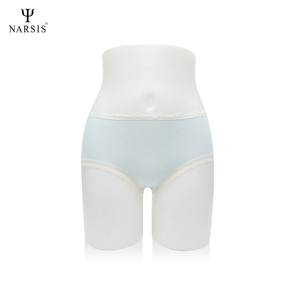 Quần lót nữ Cotton Narsis K0036 màu xanh nhạt