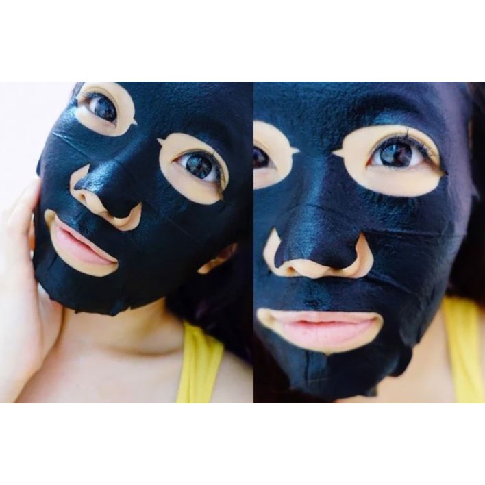 Mặt Nạ Dưỡng Sáng Da Dr.Morita Platinum Colloid Obsidian Extraction Brightening Black Facial Mask