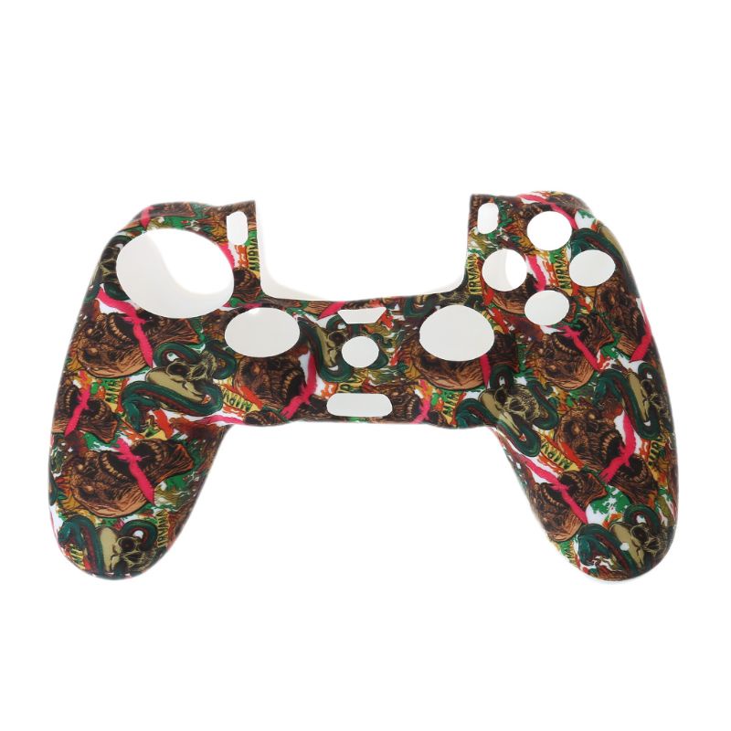 1 Bộ Vỏ Silicon Bảo Vệ Cần Điều Khiển Cho Máy Chơi Game Sony Ps4 Slim / Pro