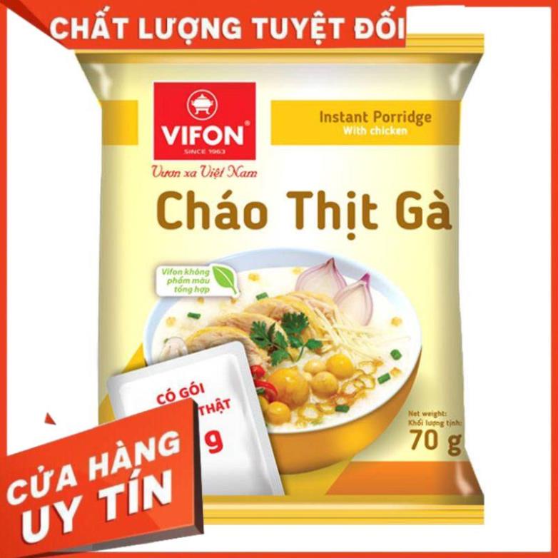Cháo Vifon thịt gà - 1 Thùng 50 gói x 70g