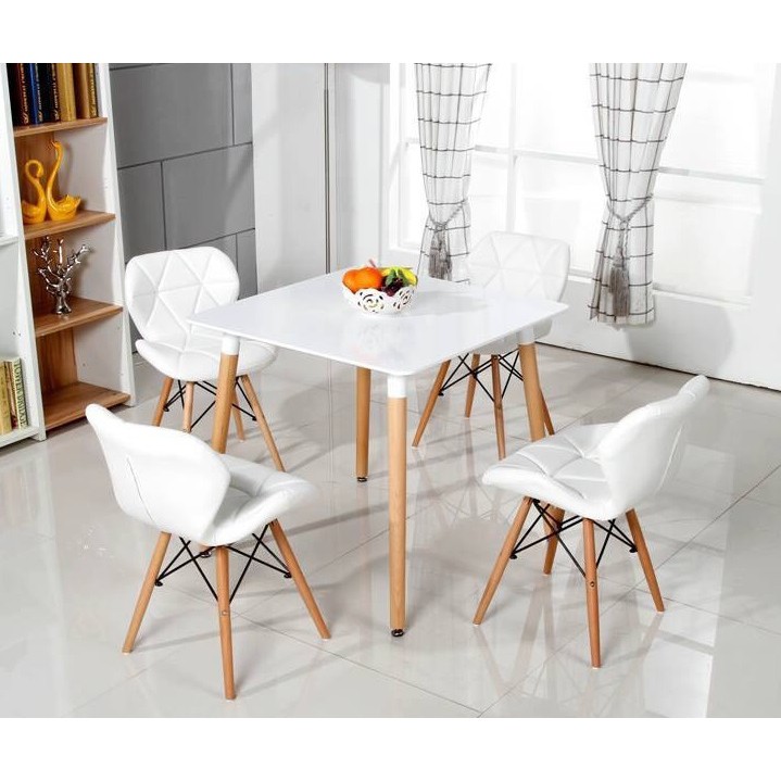 Bàn vuông Eames DK 60cm | BigBuy360 - bigbuy360.vn
