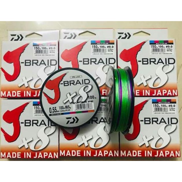 [SALE]  Dù Câu J-BRAID X8 JANPAN