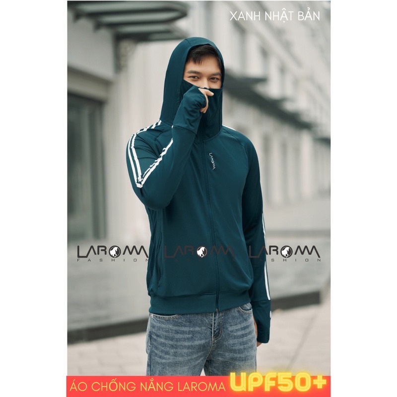 Áo chống nắng nam Laroma thông hơi UPF50+ 💯