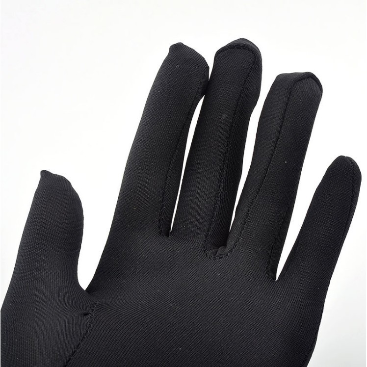 Găng tay vải màu đen dùng trong nghi lễ, trưng bày và bán sản phẩm trang sức, phụ kiện, DIY