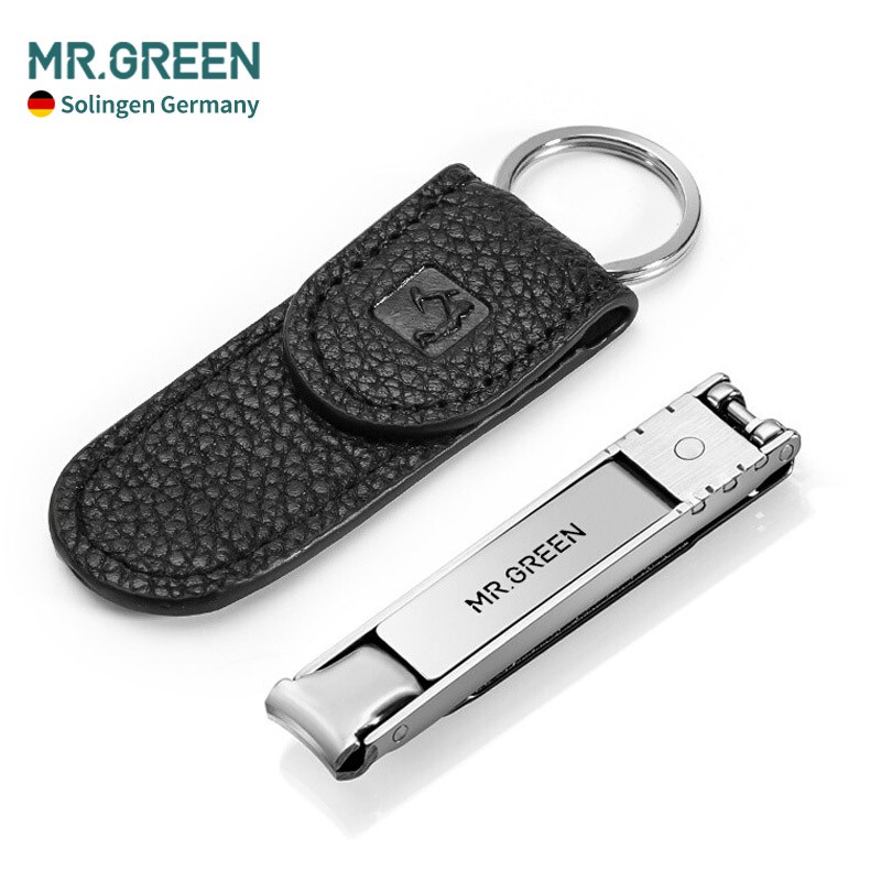 Dụng Cụ Cắt Móng Tay MR.GREEN Bằng Thép Không Gỉ Có Thể Gấp Gọn Tiện Dụng