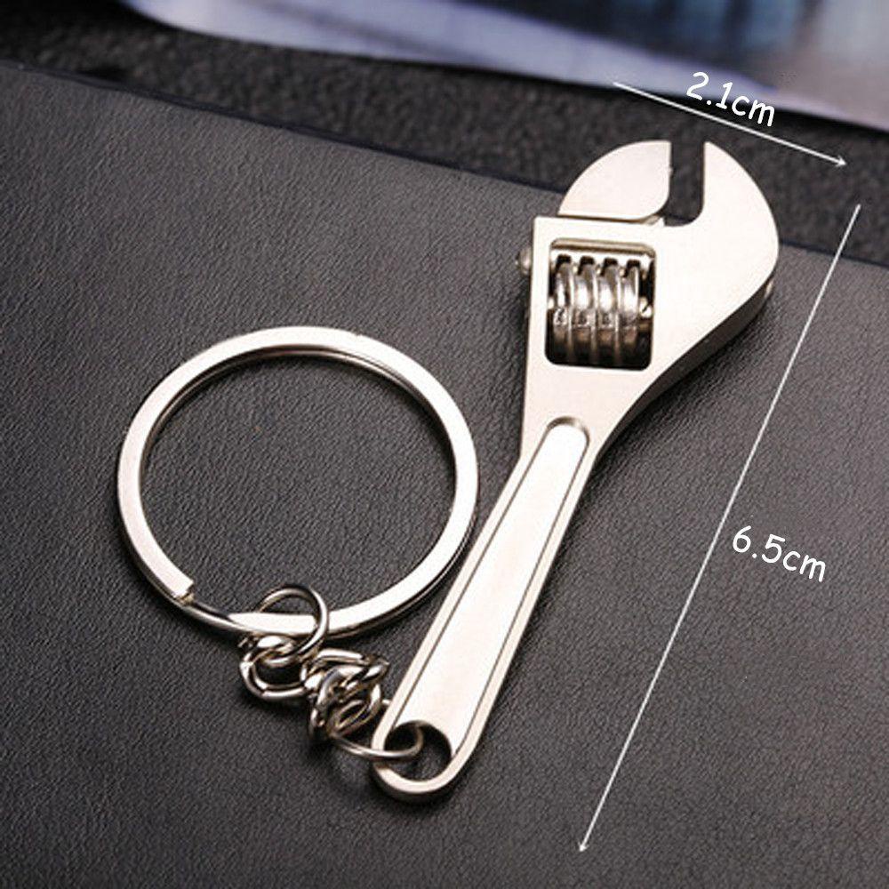 Móc Khóa Hình Cờ Lê Mini Bằng Kim Loại Dùng Làm Trang Sức