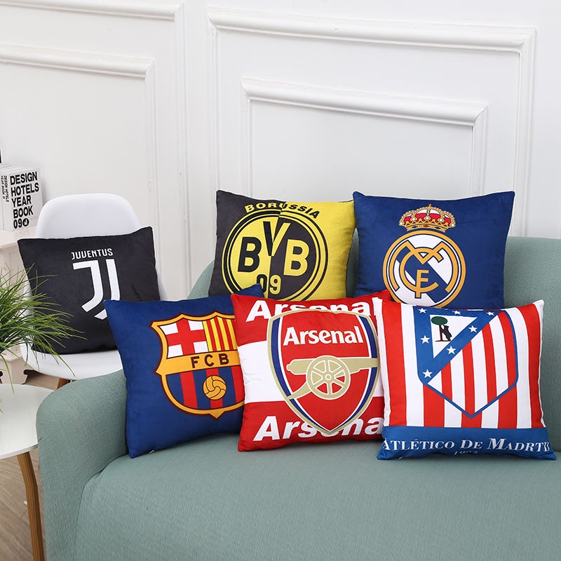 Vỏ Gối In Logo Đội Bóng Juventus Liverpool Arsenal Mùa Giải 2022