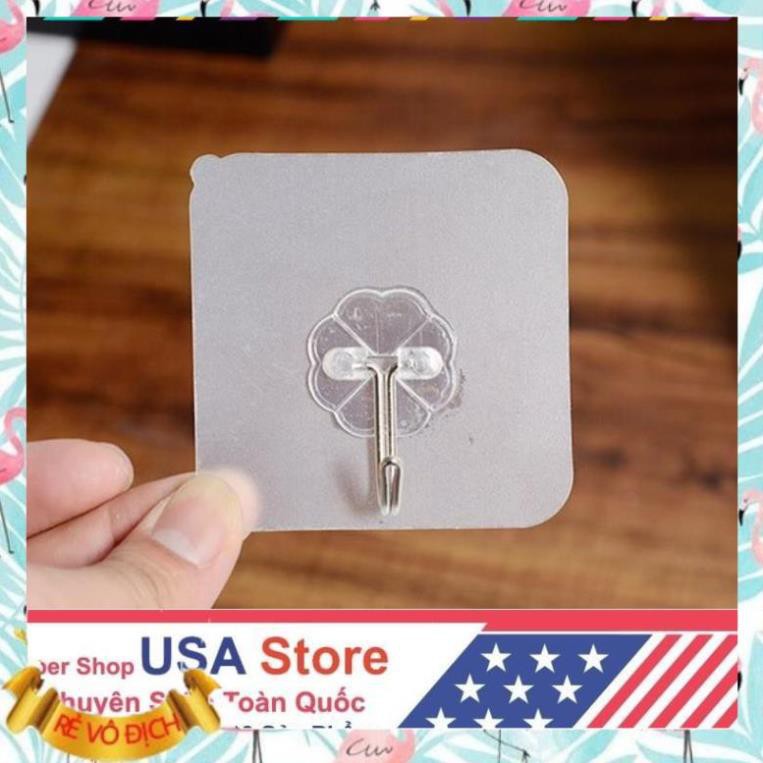 Bán Sỉ - Móc Treo Trong Suốt Dán Tường Chất Lượng Loại 1K / 1 cái