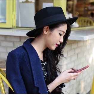 Mũ fedora dạ