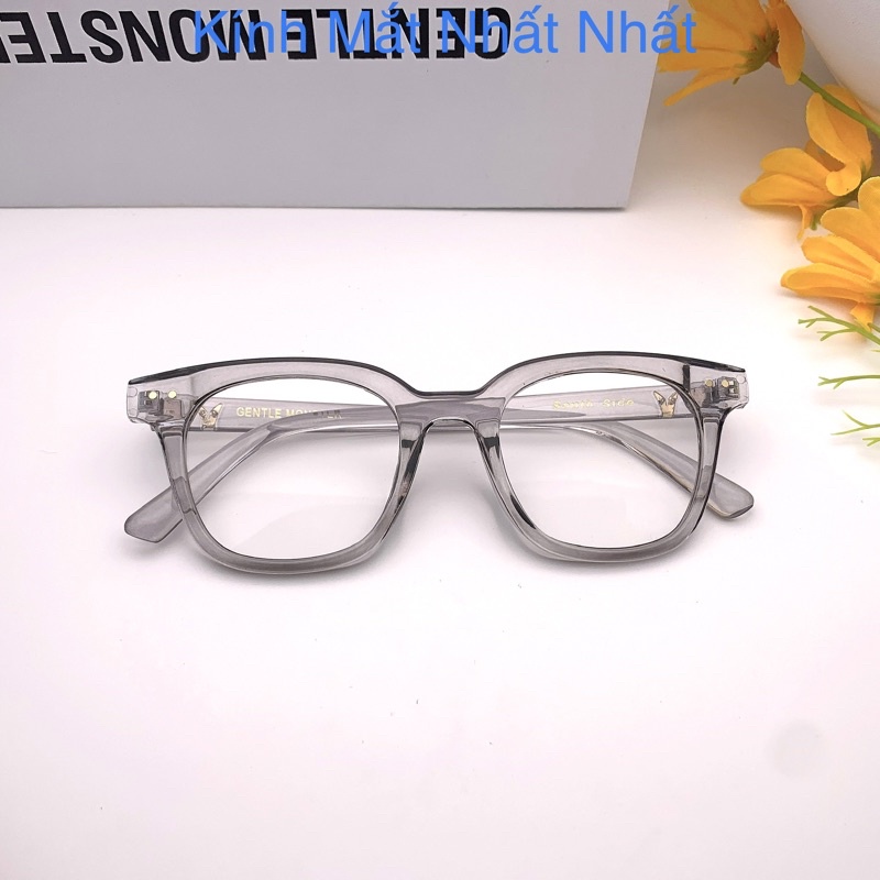 Gọng kính GHI XÁM GM South Side chữ V thời trang Hàn Quốc