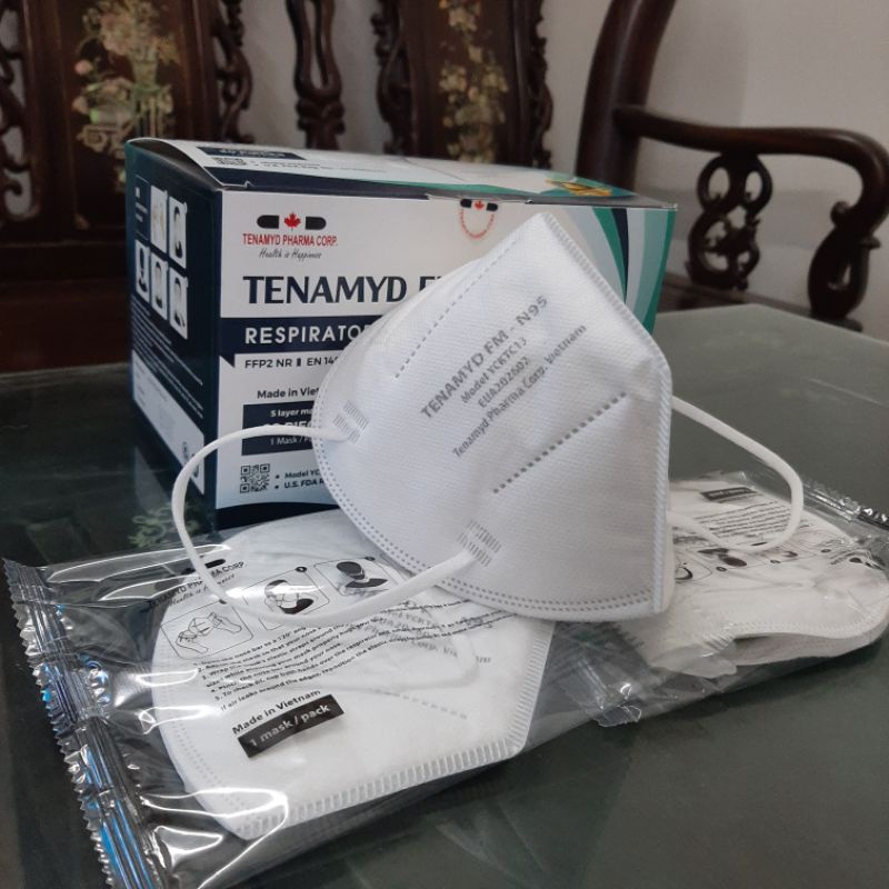  Khẩu trang N95 Tenamyd FM Khẩu trang 5 lớp kháng khuẩn - Chứng nhận FDA | BigBuy360 - bigbuy360.vn