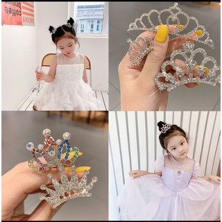 Vương Miện Công Chúa Xinh Xắn Cho Bé Gái - Cài Tóc Cô Dâu Cho Bé Gái