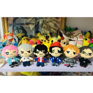 Gấu bông strap Hypnosis microphone PLUSH Sanrio Remix Division Rap Battle chính hãng Nhật Bản