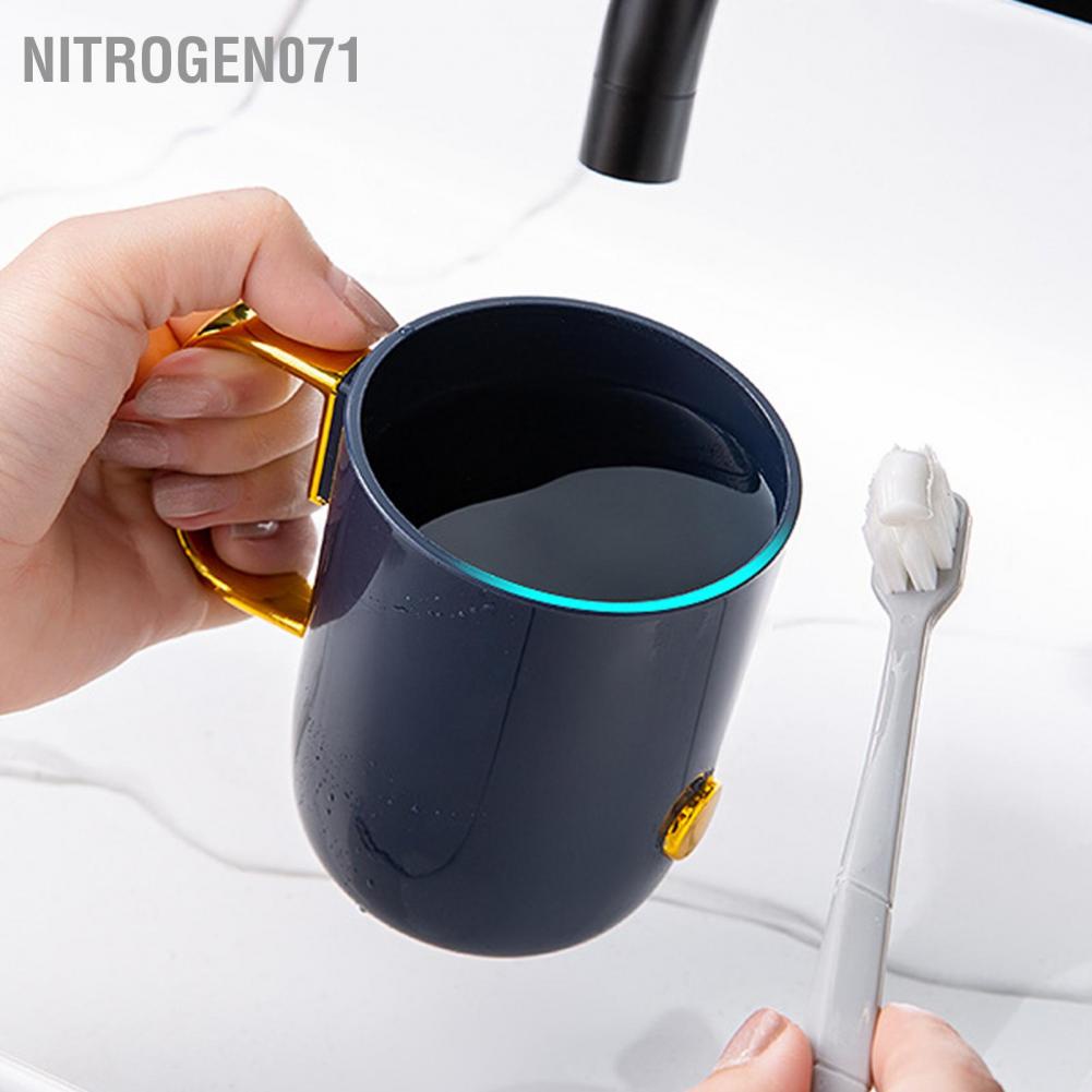 Nitrogen071 Cốc Súc Miệng, Cốc Đánh Răng Tiện Dụng, Chất Liệu Nhựa Cao Cấp, Thẩm Mỹ Cao Cho Nhà Tắm