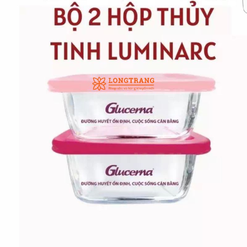 Bộ 2hộp thủy tinh Luminarc 380ml