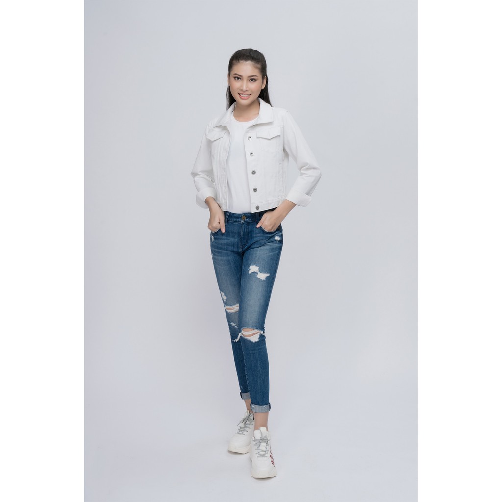 QUẦN JEAN NỮ DÁNG SKINNY   V-SIXTYFOUR 319WD2081F4990