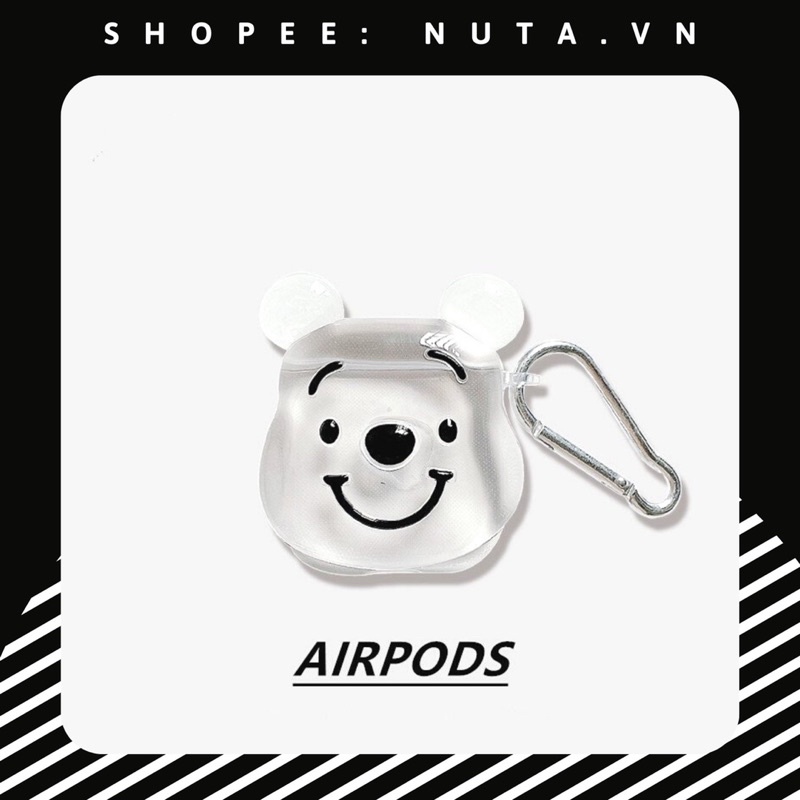 Vỏ bảo vệ tai nghe bluetooth Airpods bằng Sillicone dẻo, ốp Case cute, Airpods 2/pro ✔️ Nhiều mẫu ✔️