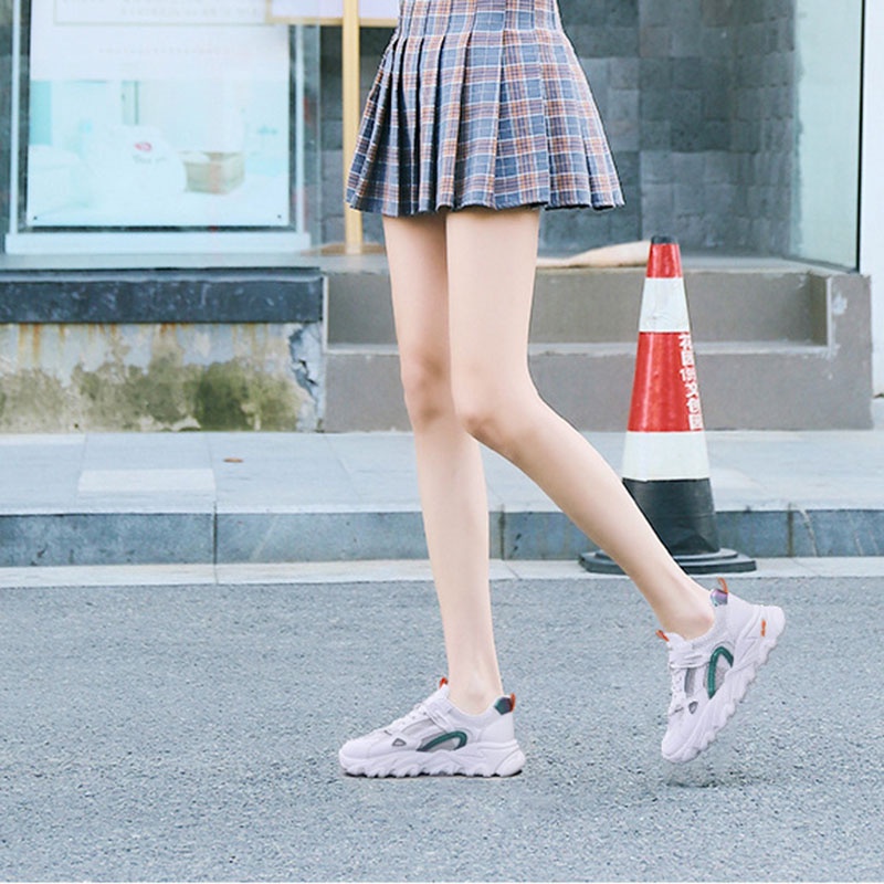 Giày thể thao IELGY thoáng khí phong cách Hàn Quốc cho nữ