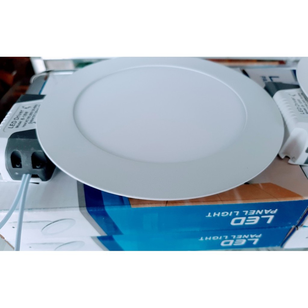 Đèn led âm trần tròn Panel Light siêu mỏng 12W - 9W - 6W trắng / vàng (BH 12 tháng)