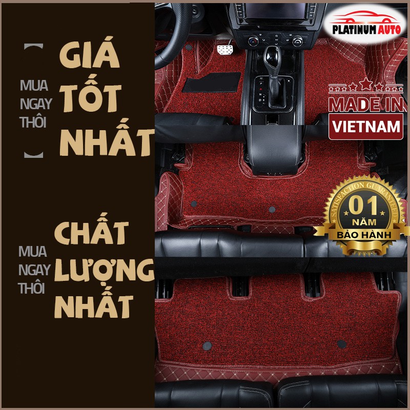 <RẺ VÔ ĐỊCH> Thảm lót sàn 6D cho xe 7 chỗ Mazda,Toyota,Hyudai,Kia,Suzuki,Honda,Peugoet,Mitsubishi,Chevrolet