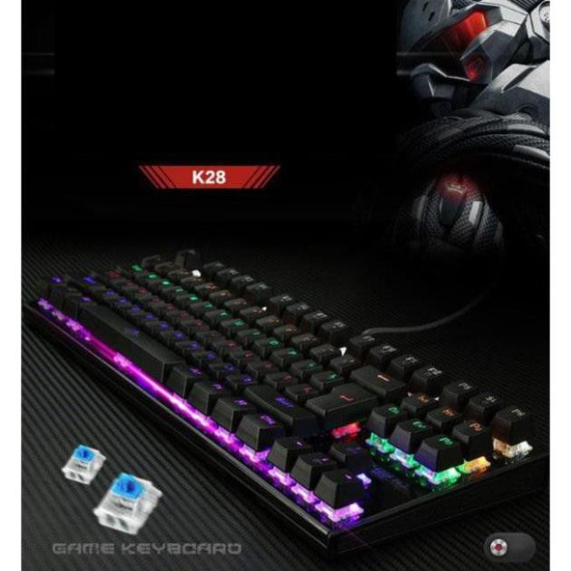 ✔️ Xả kho giá sốc -  bàn phím cơ giá rẻ,Bàn phím cơ loại ngắn H28 () - uy tin 1 đổi 1
