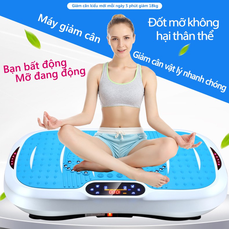 Máy  tập gym có bluetooth đa năng máy tập rung giảm eo thon gọn âm thanh lập thể phát nhạc nhiều mức độ rung