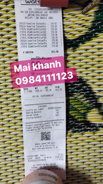 Sữa Dưỡng Thể Trắng Da Vaseline 50x SPF 50+ Thái Lan | BigBuy360 - bigbuy360.vn