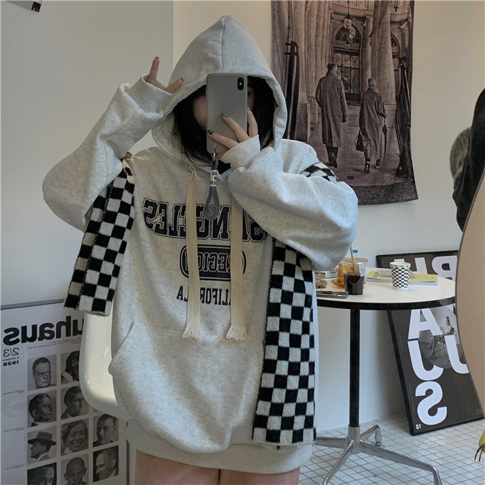 Áo Hoodie Dáng Rộng Unisex Mũ 2 Lớp Có Dây Rút Dài Cao Cấp,Hoodie Tay Phồng Nam Nữ Chất Nỉ Ngoại Dày Dặn | BigBuy360 - bigbuy360.vn