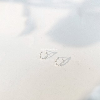 Khuyên tai bạc Grace - Cosmos (Đôi)