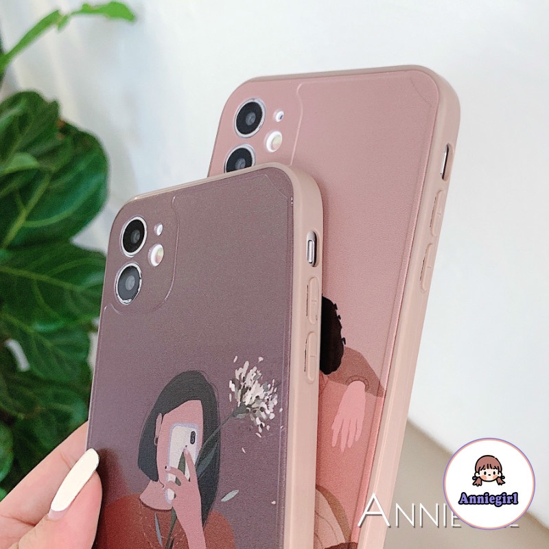 Ốp lưng TPU silicon họa tiết những cô gái phong cách retro cho IPhone 12 11 Pro Max XR Xs Max 8 7 Plus | BigBuy360 - bigbuy360.vn