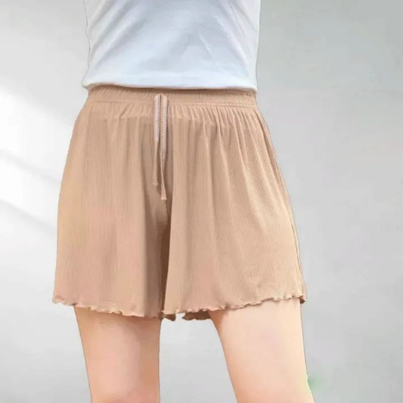 Quần đùi nữ mặc nhà, quần ngủ nữ thun cotton thoáng mát