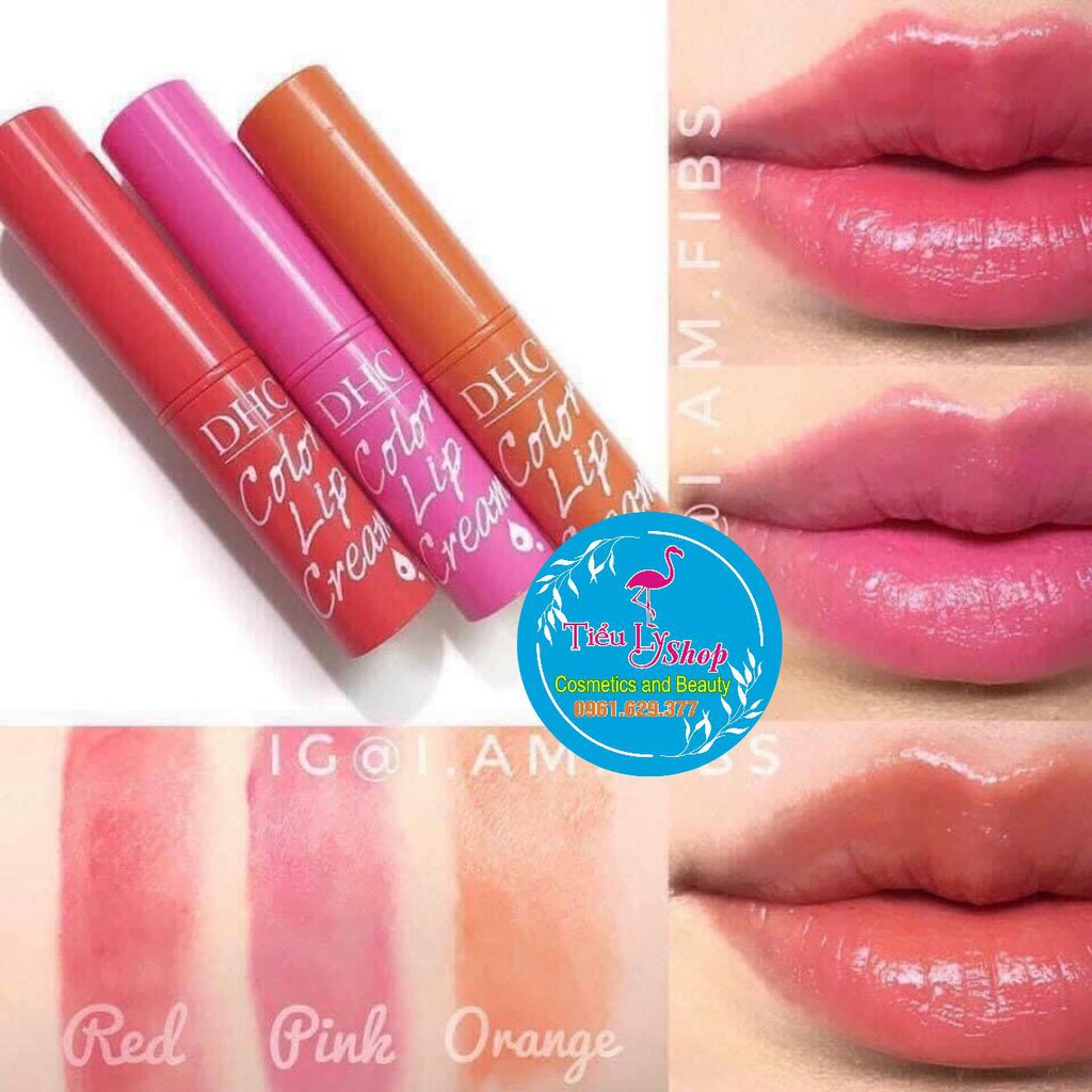 💄Son Dưỡng Môi DHC Lip Cream 1,5g Nhật Bản chính hãng