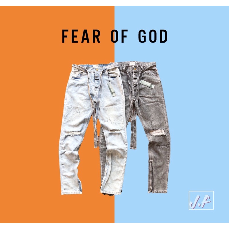 Quần jeans denim fog sixth collection, quần jeans nam FOG
