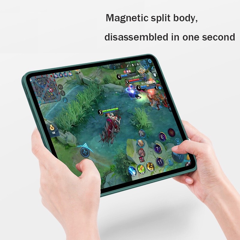 Ốp Máy Tính Bảng Da Từ Tính Có Đế Cho iPad Air 5 2022 Pro 11 2021 2019 12.9 10.2 9th 8th 7th Mini 6