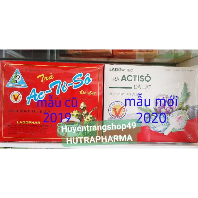 Trà Atiso Ladophar Hộp 100 Túi Lọc