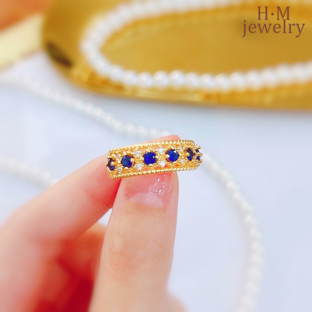 Nhẫn Phối Ren Phong Cách Vintage