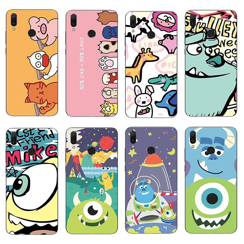 Ốp điện thoại hoạ tiết gấu hoạt hình cho Huawei Honor Play /10 Lite / Mate10 Lite /Nova 2i