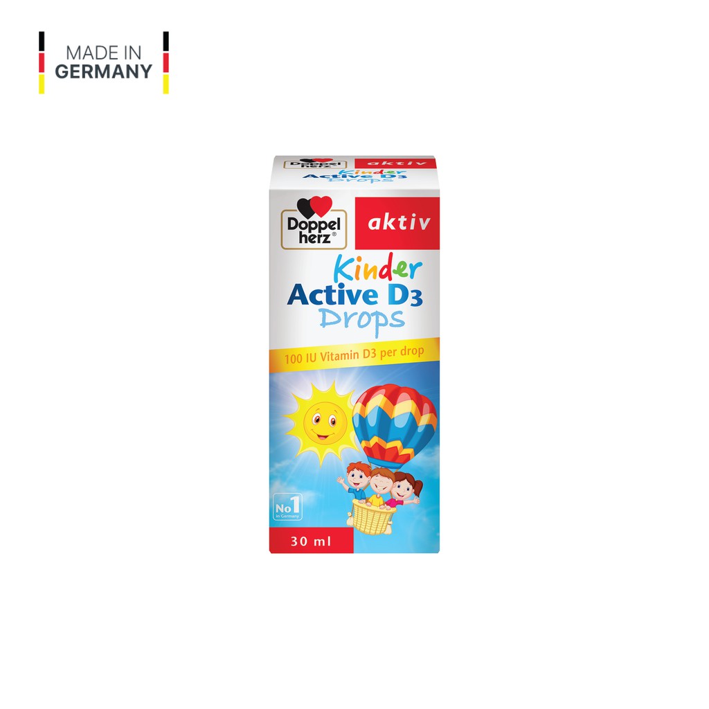 Siro bổ sung vitamin d3, tăng đề kháng cho trẻ kinder active d3 drop - ảnh sản phẩm 3