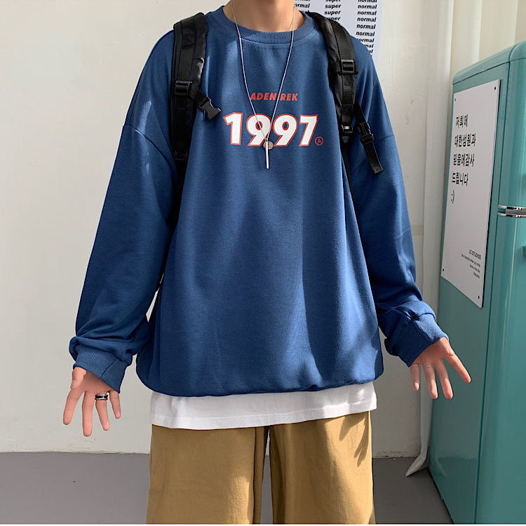 Áo Hoodie Nam Cổ Tròn In Chữ 1997 Thời Trang Mùa Thu 2020 | BigBuy360 - bigbuy360.vn
