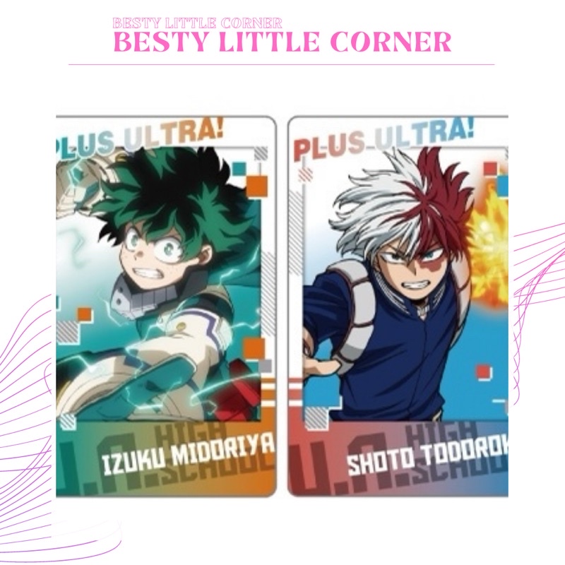 SNAPMIDE My Hero Academia 4A và 4B - pack thẻ nhân phẩm snapmide BNHA card random snap MHA 4 - card nhân phẩm mha shoto