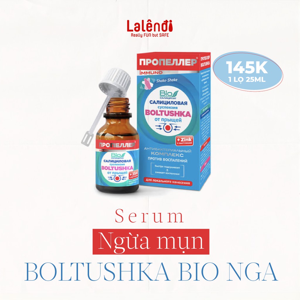 Serum ngừa mụn Boltushka Bio Nga 25ml | Lalendi Store &amp; Rendi