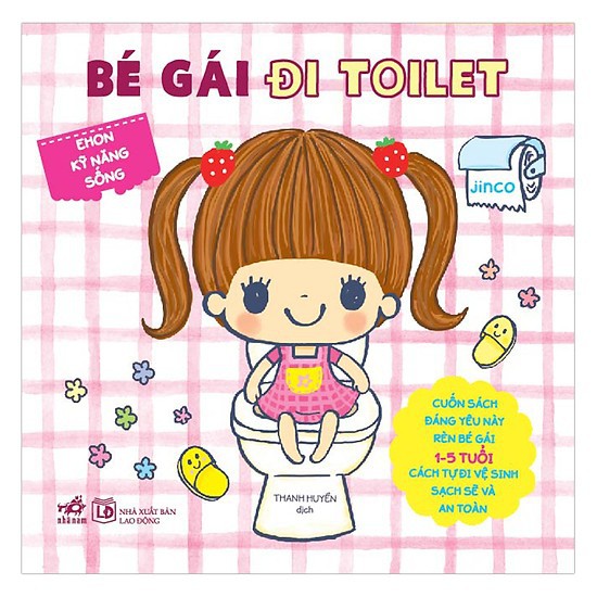 Sách - Ehon Nhật Bản - Bé Gái Đi Toilet | BigBuy360 - bigbuy360.vn