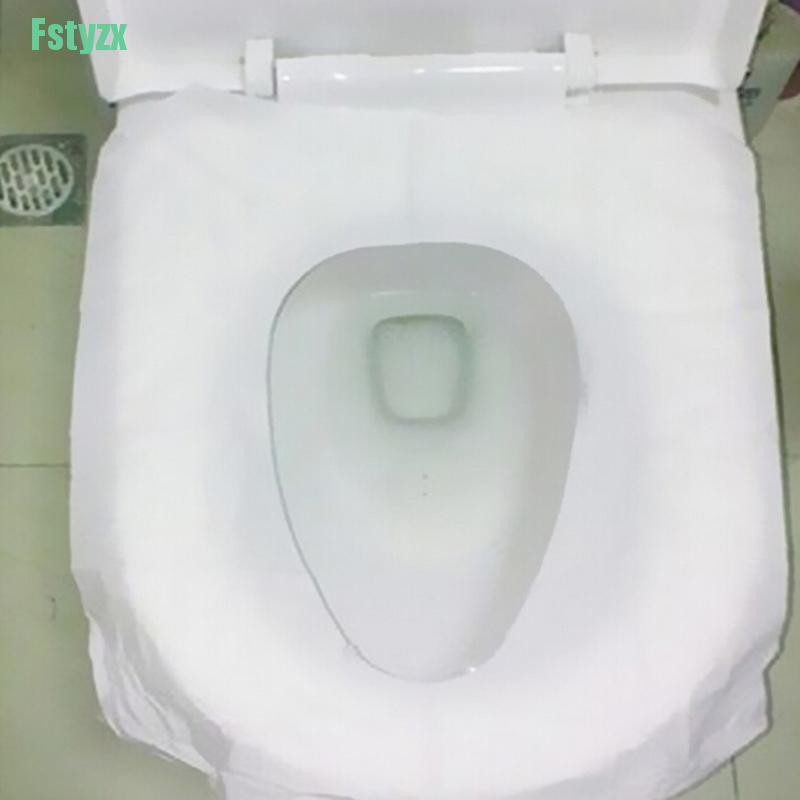 fstyzx 1 Pack 10Pcs Pocket Size healthful Safe Disposable Paper Toilet Seat Covers